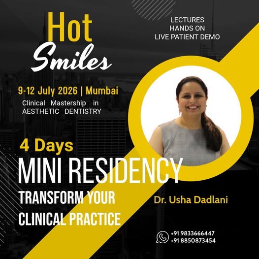 Hot Smiles — Clinical Mastership in Aesthetic Dentistry (4-Day Mini Residency)